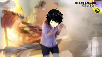 Persona 4 Golden on PC (by @Ultrashroomz on Twitter)