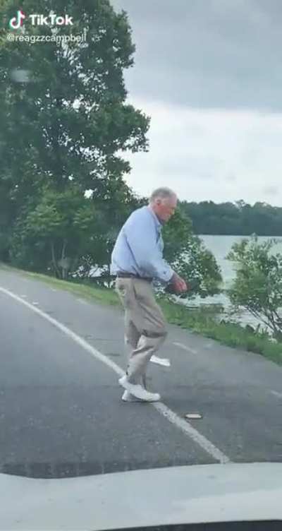 What a kind man.