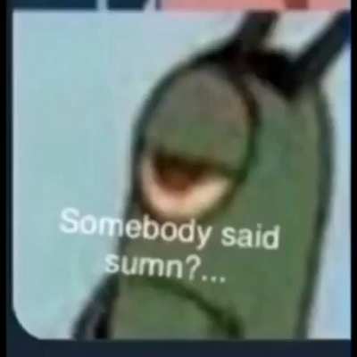 Did y’all say sumthing?