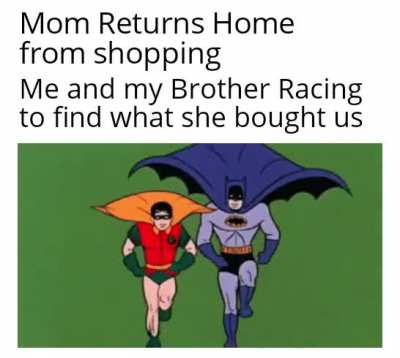 In the end she bought us Nothing!