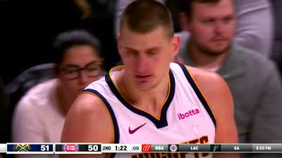 [Highlight] Nikola Jokic follows in Michael Malone's footsteps and picks up two technical fouls to get ejected during Nuggets-Pistons