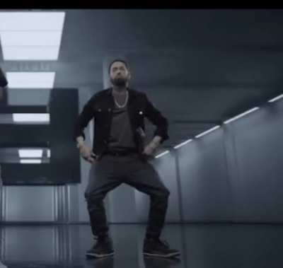 Day 2 of me asking why Eminem danced like this