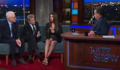 On “The Late Show With Stephen Colbert” September 2021