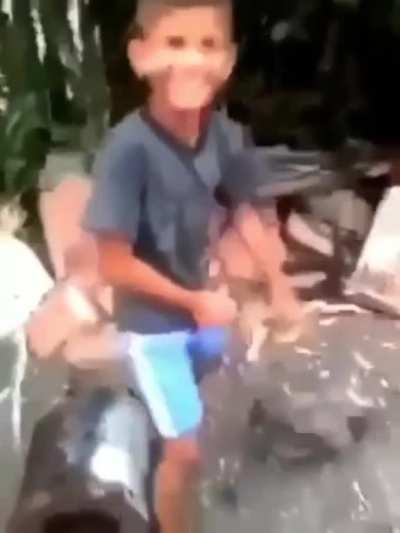 Cock in a cock