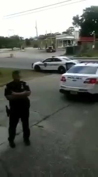 Woman asks police to move after they park their car on her property, they proceed to break her teeth.