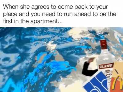 Let me just go and get the door for you