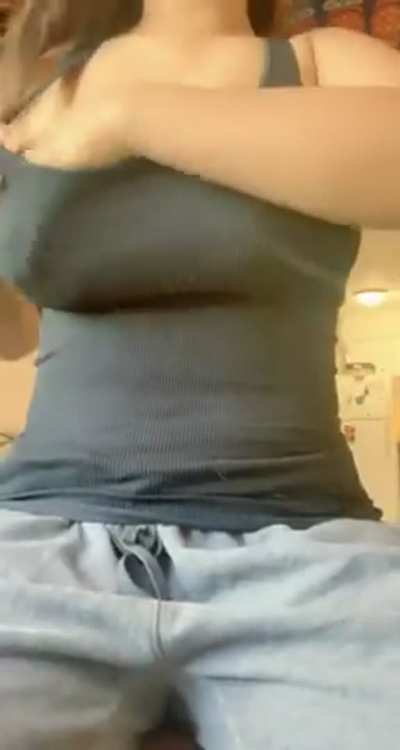 Busty reveal