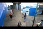 You slap me, I punch you