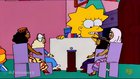 Lisa is disappointed in her new talking doll.
