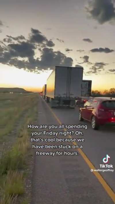 A chant to the traffic gods