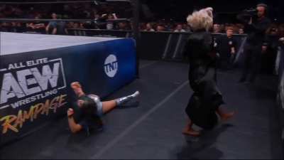 On AEW Rampage: Saraya vs Skye Blue