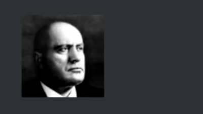 😎😎 Mussolini eat a pizza then die 😣😣 😎😎