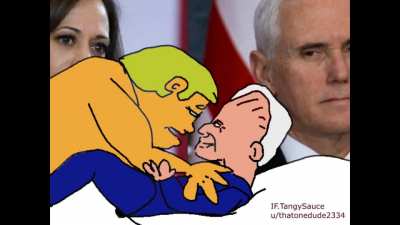 Thanks, i hate Trump x Biden Hentai