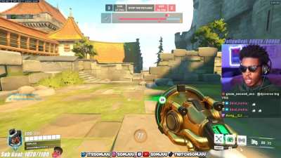 That’s got to be the best Lucio player I’ve ever seen…