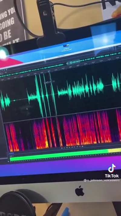 When a spider spooks a voice actor