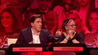 The Big Fat Quiz 2015 - Rob Brydon tries to steal Jimmy's hosting role