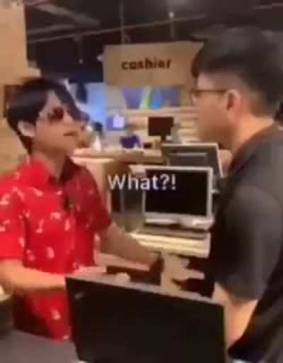Chad Boss Alan doesn’t want disrespectful customers