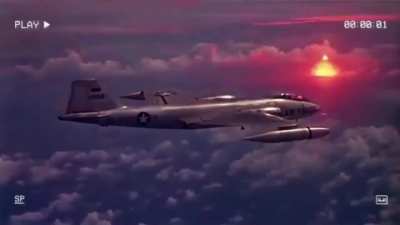 The song playing when the plane Shows up. Genre: Darksynth with a heavy bass esk. Artist: Unknown, Source: Discord (I asked there also) I know it's a short one but any help is appreciated.