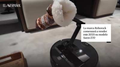 Roborock Saros z70 first actual video