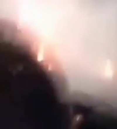 just a new year celebration with fireworks…