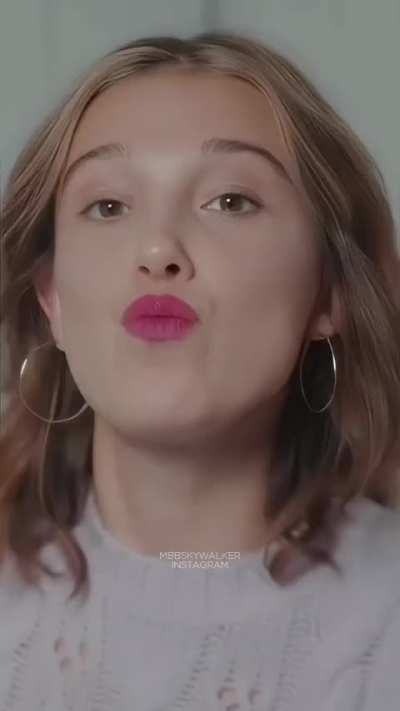 Millie Bobby Pucker
