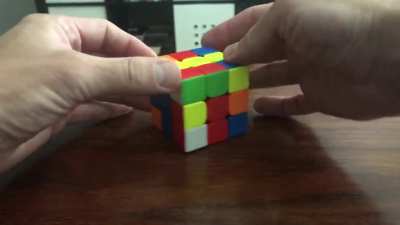 F2L in less than a second!