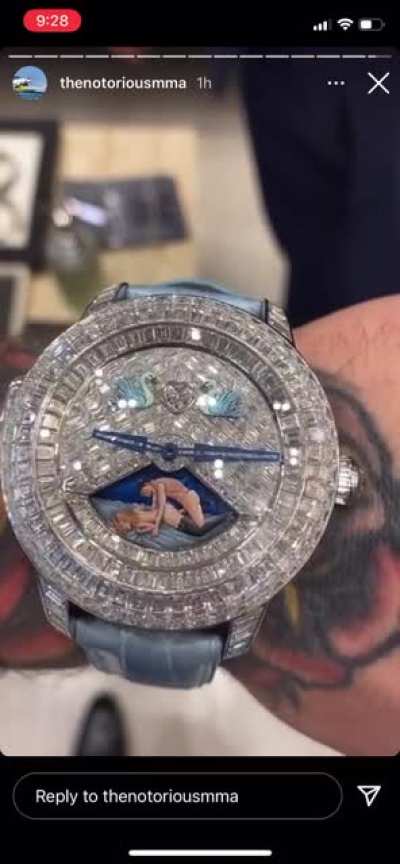 Conor McGregor’s New Watch