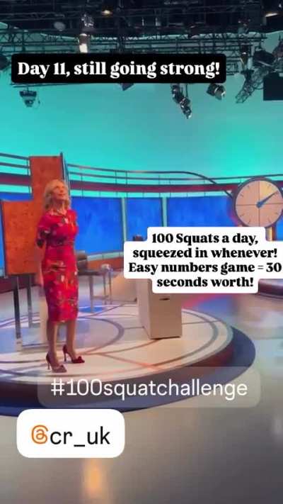 100 Squats a day