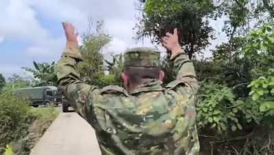 Ecuadorian AMX-13-105 tanks used in operations against illegal mining.