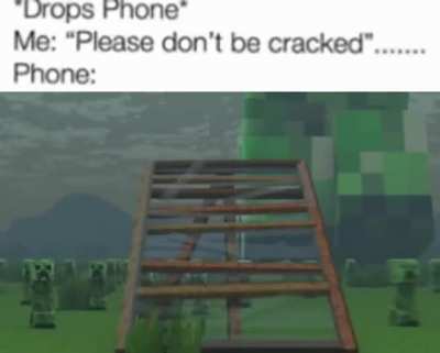 Cracked villager