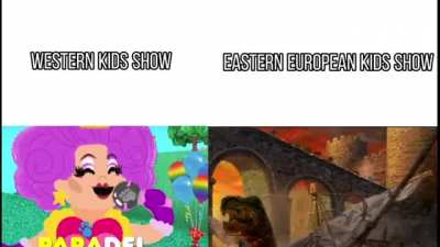 What’s the show on the right? I think it might be Prince Vladimir but I’m not too sure
