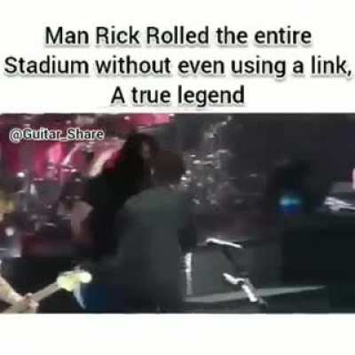 Lakas mang rickroll
