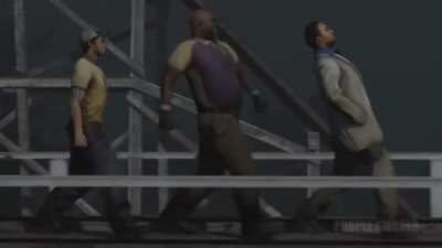 Coach walks trough l4d2 campaigns (by purple smoker)