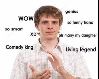 El chat cuando maau hace un chiste
