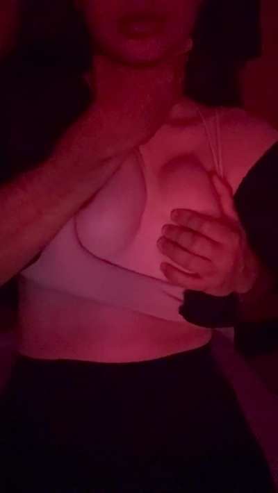 Boobs that are just right to squeeze 