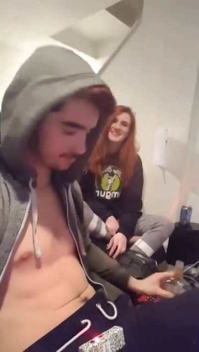 i don't know If this counts.. A cringey snapchat memory from 5 years ago