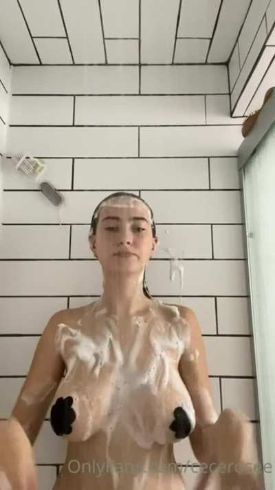 In bathroom