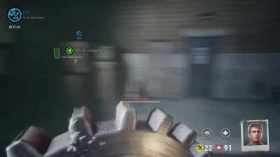 I was playing Last Year and the fiend suddenly spawned behind me