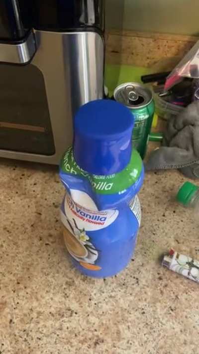 This creamer bottle’s death screams