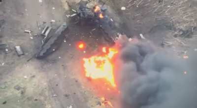 FPV drone strike 
