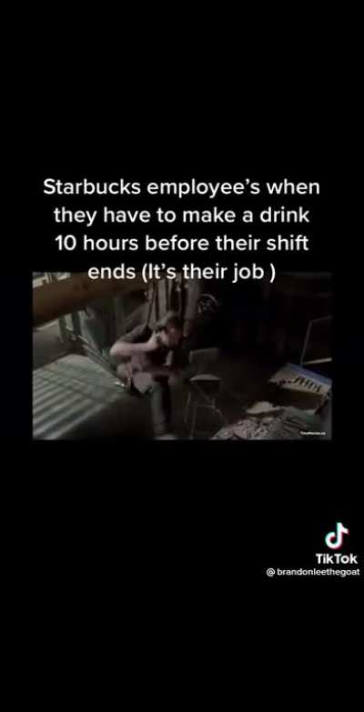 When you have to do your job 😔
