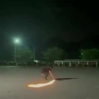 the Ghetto Ghost Rider great wielder of flaming whip