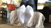 Anyone here enjoy a sweaty strip-off of white crew socks?
