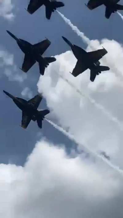 My girlfriend sent me this. Pensacola this afternoon.
