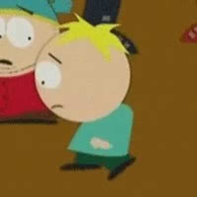 Dancing Butters to brighten everyone's day up.