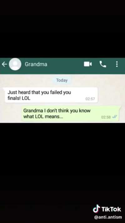 Grandma why