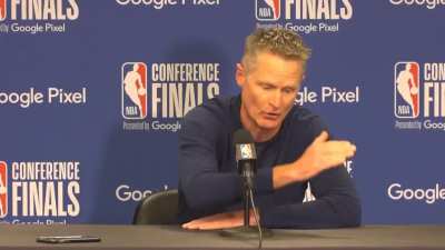 NBA coach Steve Kerr comments on gun violence in America