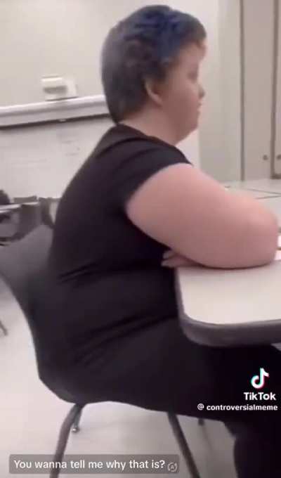 To insult a teacher