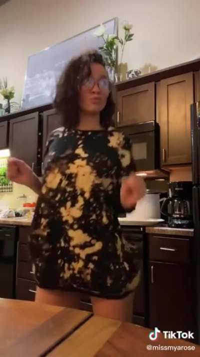 She was hiding all that ass