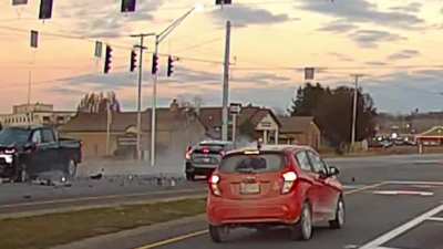 Caught this on my dashcam.. enjoy!